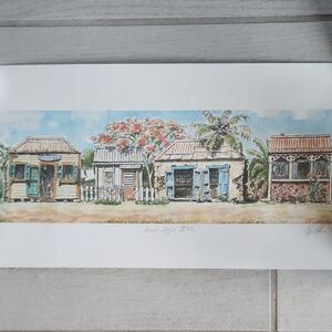 Barbados Signed Print